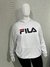 Moletom Fila Com Capuz Letter Hoody