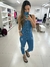 Macacão Jeans Longo Com Botões Forrado - comprar online
