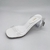 Sandalia Zatz Transparente Branco - loja online