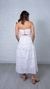 Vestido Chocoleite Lastex Branco Listras Coloridas - comprar online