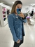 Jaqueta Jeans Max Aming Lavagem Escura Fernanda - comprar online