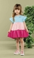 Vestido Elian Feminino Infantil Colors - loja online