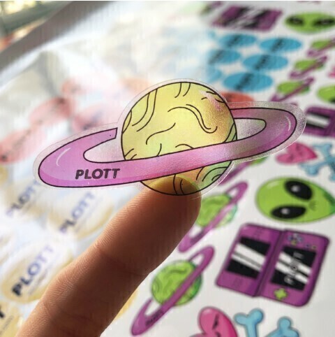 Vinilo Autoadhesivo impreso y calado stickers Plott