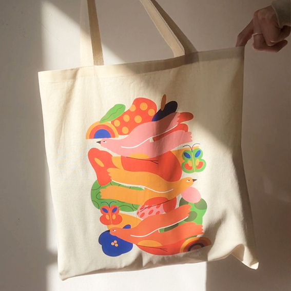 Totebag con estampada on demand