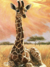 Girafa na Savana - comprar online