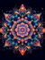 Mandala Colorida 3D - comprar online