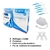 Kit Clareador caseiro 16% ou 22% c/ acessórios - Lysmile Lysanda - NewDentale