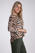 Remera Animal print M. larga - tienda online