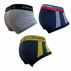 Pack X3 Mini Boxer Adam Comodidad y Calidad Superior