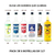 Pack definitivo de Fiestas - Destilados 1000ml x6u en internet