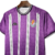 Camisa Real Valladolid Home 24/25 Torcedor Kappa Masculina - Lilás com detalhes em branco - DNL Sportline | Camisas de Futebol