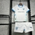 Kit Infantil Olympique de Marseille Home 24-25 Puma 24/25 - Branco com detalhes em azul na internet