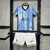 Kit Infantil Tottenham Away 24/25 - Nike - Azul com detalhes em branco