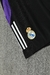 Conjunto de Treino Real Madrid Adidas Masculino - Branco com detalhes em roxo e preto