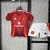 Kit Infantil Manchester United Home 24-25 - Adidas - Vermelho