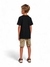 Conjunto infantil menino Fakini 03443 Preto verão na internet