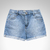 Shorts jeans menina juvenil Fakini 04541 - Mundo Infantil SJC