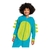 Kigurumi monstro infantil menino pijama Fakini - Mundo Infantil SJC