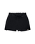 Shorts saia clochard em moletinho Nina Go 4.243.034 Preto