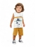 Conjunto regata infantil menino Kamylus 43716 Branco