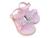 Sandália nina Woldcolors menina 359003 rosa claro - Mundo Infantil SJC