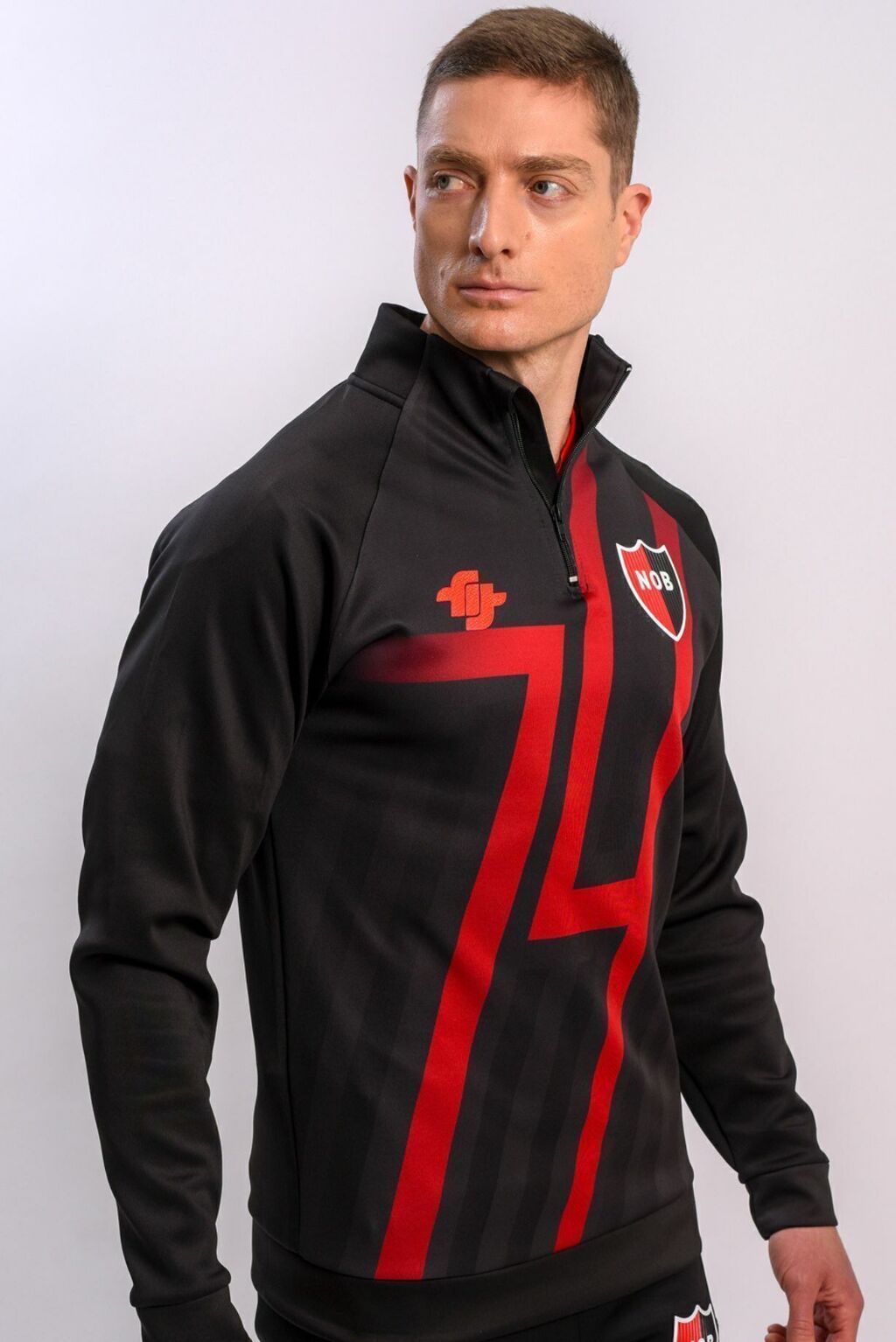 Buzo PRE MATCH 74 Newell s AIFIT 2024 Negro