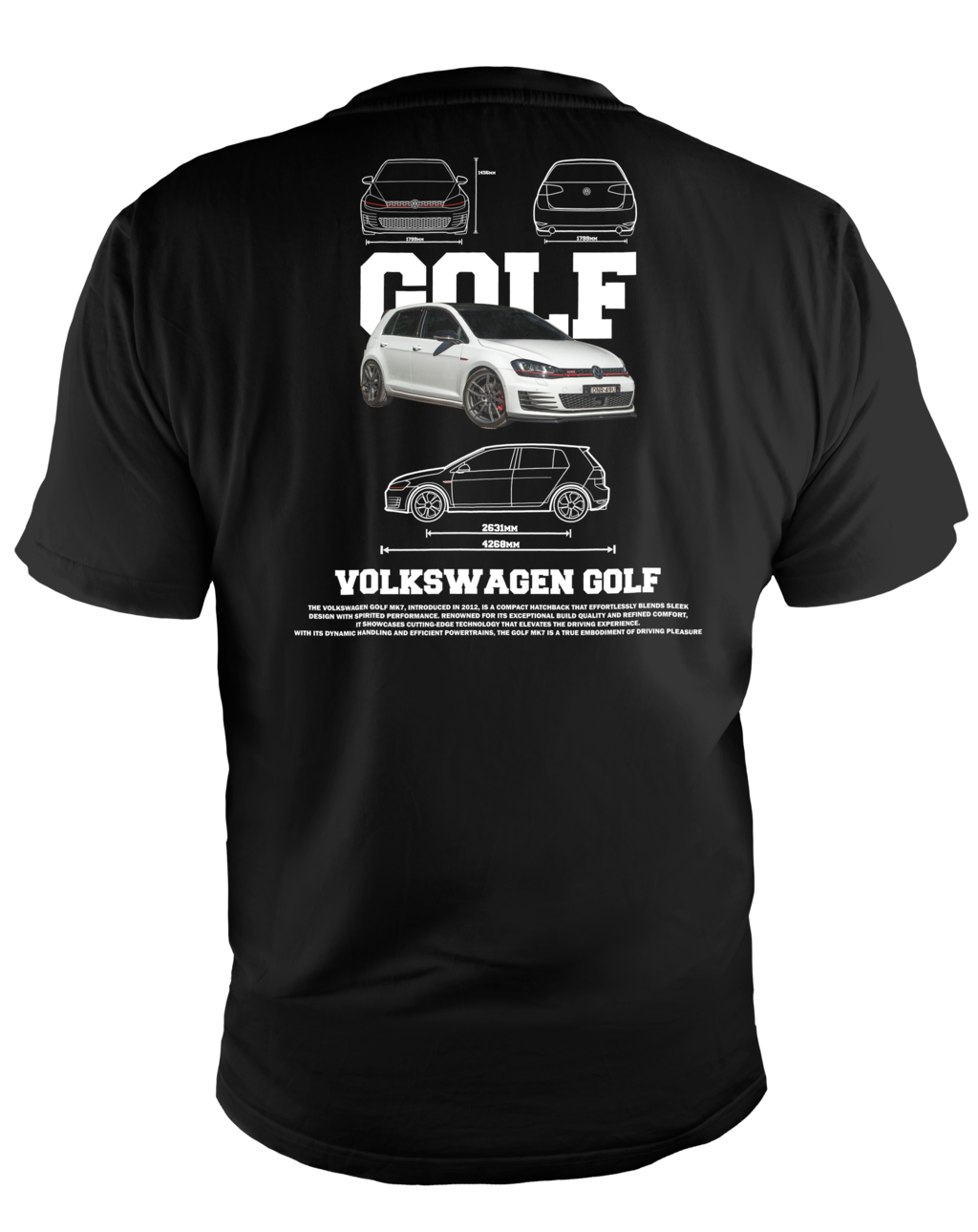 Camiseta Volkswagen Golf MK7 Comprar em GT Style