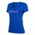 CAMISETA FEMININA DECOTE V MORMAII SAMANTHA BARIJAN AZUL M - comprar online