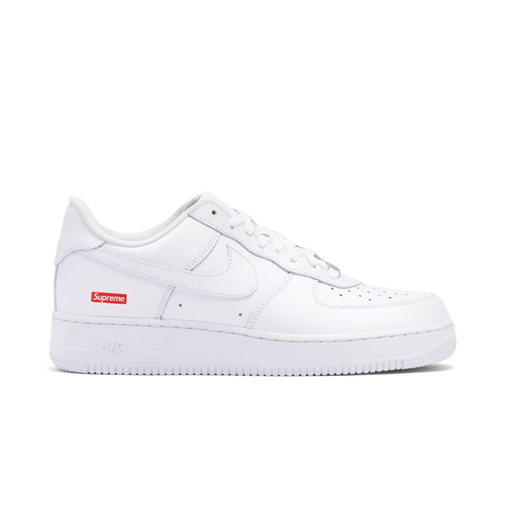 Supreme air force cheap 1 low white