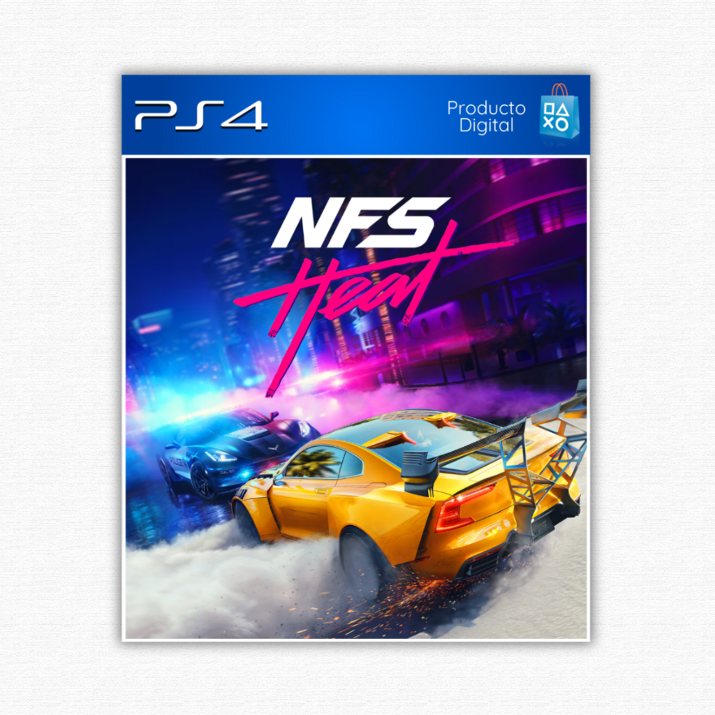 NEED FOR SPEED HEAT PS4 DIGITAL EDITION SilverX