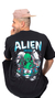 Remera Semi Oversize Alien