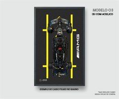 Quadro Mercedes W14 Lego (modelo 03)