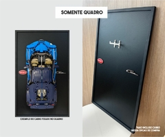 Quadro Bugatti Chiron Lego - Fibra de Carbono na internet