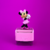 Minnie Rosa - Coleção Mickey Mouse - Trodat 3911 - Linha Eco - Tam 38x14mm