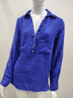 Camisa azul bic - P- M Zara - comprar online