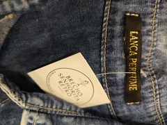 Camisa Jeans- Lança Perfume - P/M - Senhorita Retro