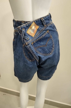 Short Jeans Vintage Cintura Alta - M - Senhorita Retro