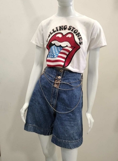 Camisa Básica Algodão Rolling Stones - P/M - BANDUP - comprar online