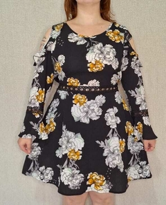 Vestido Floral Flores do Jardim - M - comprar online