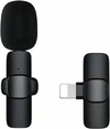 Microfone Lapela Wireless Sem Fio Para iPhone iPad Lightning