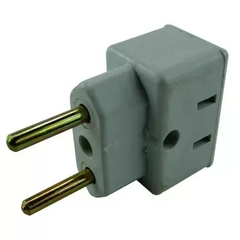 Adaptador de Tomadas Universal 10A e 20A amperes, 2 e 3 pinos e pino chato - comprar online