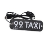 Placa 99 Taxi Letreiro Luminoso Led Usb Motorista De Aplicativo