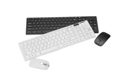 Kit Teclado ABNT2 e Mouse Sem Fio Ultra Slim Wireless USB