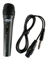 Microfone De Mão Cabo P10 Com Fio 2,5m Le-905