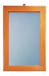 Espelho Moldura Plástica Para Banheiro Barbearia Uso Geral