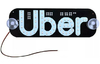 Placa Uber Letreiro Led 2 Ventosa