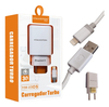 Carregador Turbo USB 30w com Cabo iPhone Lightning 1M