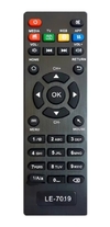 Controle Remoto para Conversor Tv Box LE-7019