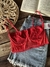 BUSTIER QUEEN ROJO - comprar online