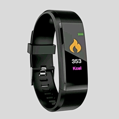smartwatch 115 plus relógio fitness inteligente resistente a água co
